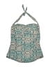 Assets 100% Polyester Print Blue Swimsuit Top Size XL - photo 1