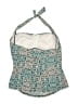 Assets 100% Polyester Print Blue Swimsuit Top Size XL - photo 2