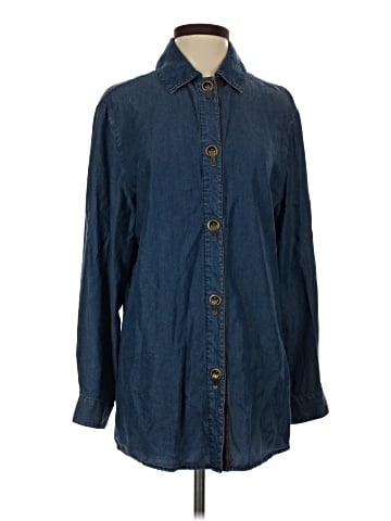 Soft Surroundings Long Sleeve Button-Down Shirt (view 1)
