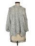 Pol 100% Polyester Tweed Gray Pullover Sweater Size S - photo 1