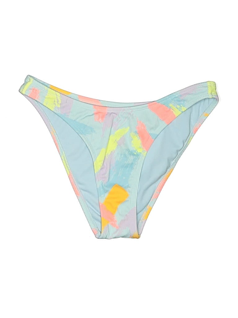 Pre-owned Wild Fable Swimsuit Bottoms In Blue