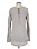 CAbi Gray Long Sleeve Top Size M - photo 2