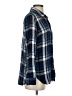 Lucky Brand Plaid Blue Long Sleeve Button-Down Shirt Size S - photo 4