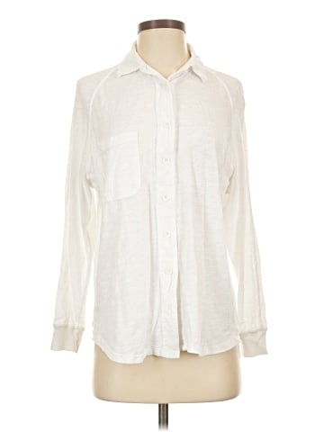 Bobi Long Sleeve Button-Down Shirt (view 1)