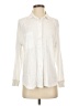 Bobi Ivory Long Sleeve Button-Down Shirt Size XS - photo 1
