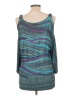 Cache 100% Rayon Teal Sleeveless Top Size L - photo 2