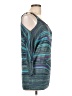 Cache 100% Rayon Teal Sleeveless Top Size L - photo 4