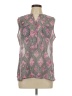Covington 100% Polyester Gray Sleeveless Blouse Size L - photo 1