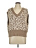 Jessica Simpson Brown Sleeveless Top Size L - photo 1