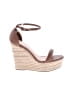 Bamboo Brown Wedges Size 8 1/2 - photo 1