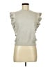On Twelfth Gray Sleeveless Top Size M - photo 1