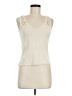 August Silk Ivory Tank Top Size M - photo 1