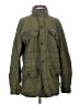 Diesel 100% Cotton Solid Green Jacket Size S - photo 1