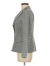 White House Black Market Houndstooth Gray Blazer Size 6 - photo 5
