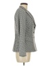 White House Black Market Houndstooth Gray Blazer Size 6 - photo 4