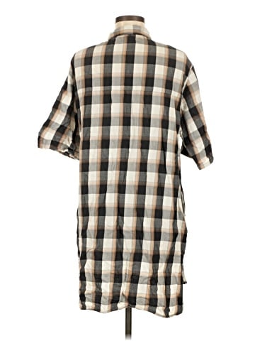 Trafaluc by Zara 3/4 Sleeve Button-Down Shirt (view 2)