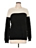 Forever 21 Color Block Black Pullover Sweater Size L - photo 1