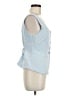 Alexia Admor Blue Sleeveless Blouse Size 8 - photo 4