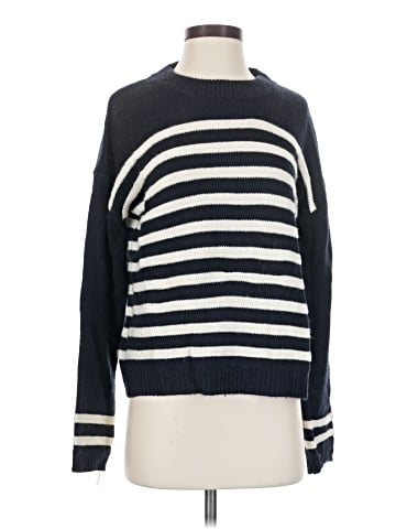 Hem & Thread Pullover Sweater (view 1)