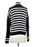 Hem & Thread 100% Acrylic Stripes Blue Pullover Sweater Size S - photo 2