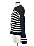 Hem & Thread 100% Acrylic Stripes Blue Pullover Sweater Size S - photo 5