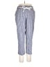 Sag Harbor Checkered-gingham Blue Casual Pants Size 12 - photo 1