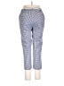 Sag Harbor Checkered-gingham Blue Casual Pants Size 12 - photo 2