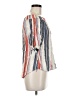 THML Orange 3/4 Sleeve Blouse Size M - photo 4