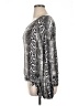 I.N. San Francisco Silver Long Sleeve Blouse Size XL - photo 5