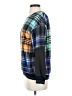 Clover Canyon 100% Polyester Plaid Blue Pullover Sweater Size S - photo 5