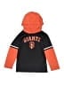 Genuine Merchandise by Team Athletics 100% Polyester Orange Pullover Hoodie Size 6 - 7 - photo 1