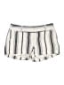 Express Stripes Ivory Shorts Size 10 - photo 1
