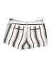 Express Stripes Ivory Shorts Size 10 - photo 2