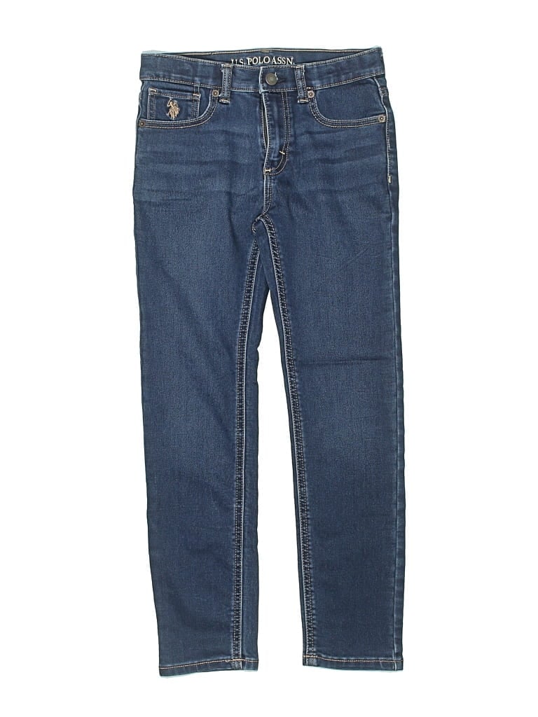 Pre-owned U.s. Polo Assn Kids' Jeans In Blue