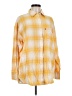 Levi's Yellow Long Sleeve Button-Down Shirt Size M - photo 1