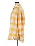 Levi's Yellow Long Sleeve Button-Down Shirt Size M - photo 5