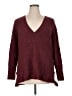 Chico's Chevron-herringbone Burgundy Pullover Sweater Size XL - photo 1