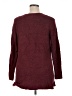 Chico's Chevron-herringbone Burgundy Pullover Sweater Size XL - photo 2