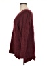 Chico's Chevron-herringbone Burgundy Pullover Sweater Size XL - photo 5