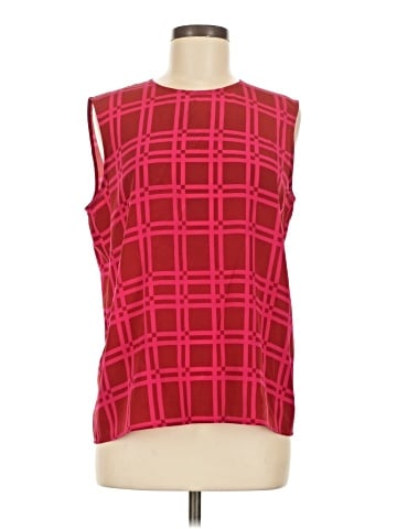 Diane von Furstenberg Sleeveless Silk Top (view 1)