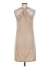 Boston Proper Solid Tan Casual Dress Size 6 - photo 2