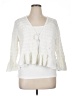 Ellen Tracy 100% Cotton White Cardigan Size XL - photo 1