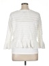 Ellen Tracy 100% Cotton White Cardigan Size XL - photo 2