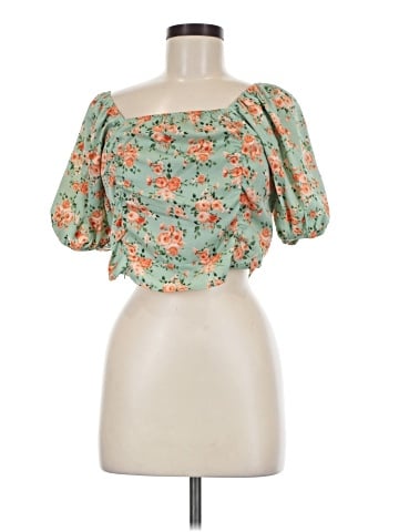 Jon & Anna 3/4 Sleeve Blouse (view 1)
