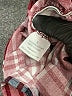 Eden & Olivia 100% Polyester Plaid Burgundy Long Sleeve Blouse Size S - photo 8