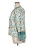 Unbranded Teal 3/4 Sleeve Blouse Size XL - photo 5