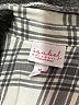 Isabel Maternity 100% Rayon Plaid Gray Long Sleeve Blouse Size Med Maternity - photo 6