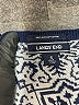 Lands' End 100% Baumwolle Print Blue Pullover Sweater Size S - photo 7