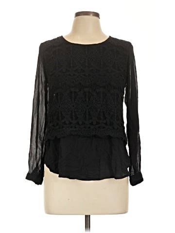 NY Collection Long Sleeve Blouse (view 1)