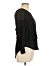 NY Collection Black Long Sleeve Blouse Size XL - photo 4